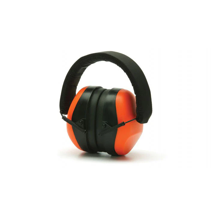 Pyramex PM8041 Earmuffs Hi-Vis Orange Earmuff Nrr26Db - Moutools