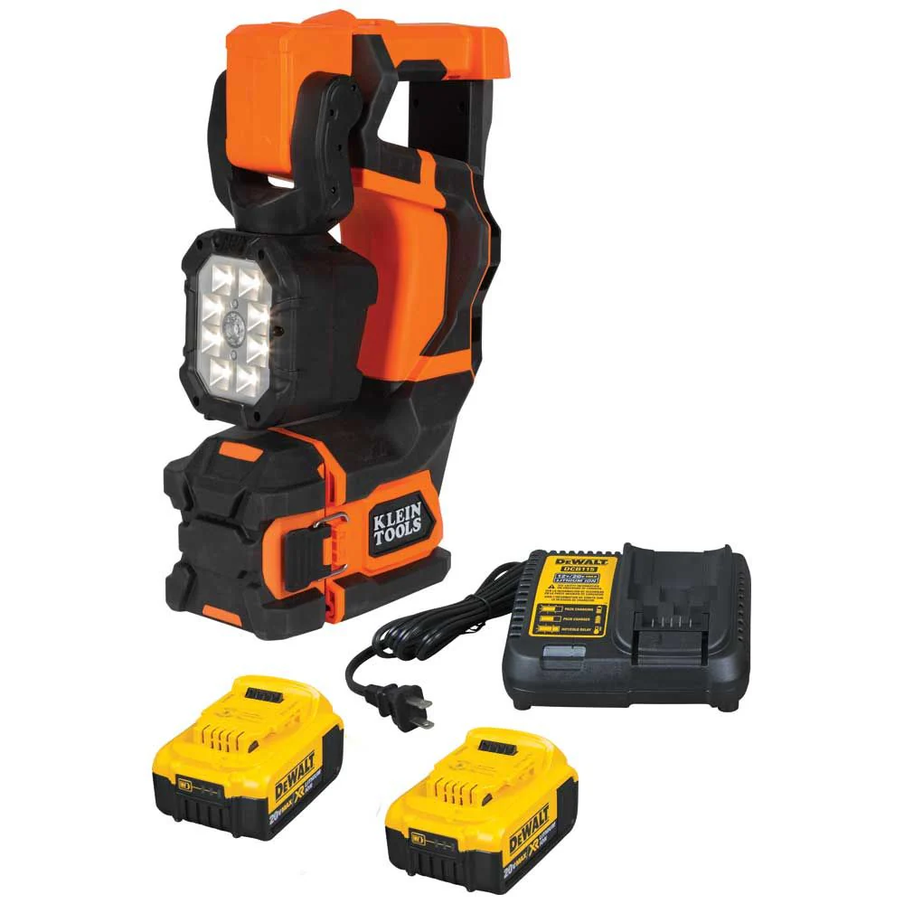 Klein BAT20UBL1 Cordless Utility LED Light Kit - Moutools