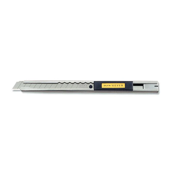 Olfa SVR1 9mm Stainless Steel Slide-Lock Utility Knife - Moutools