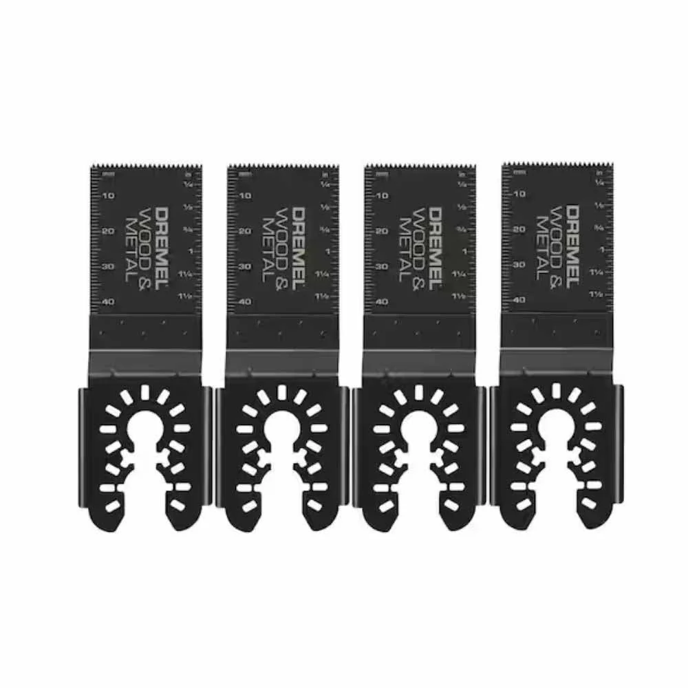 Dremel MM482BU-4 DUAL INTERFACE Bi-Metal Flush Cut 4PC Cutting Kit - Moutools