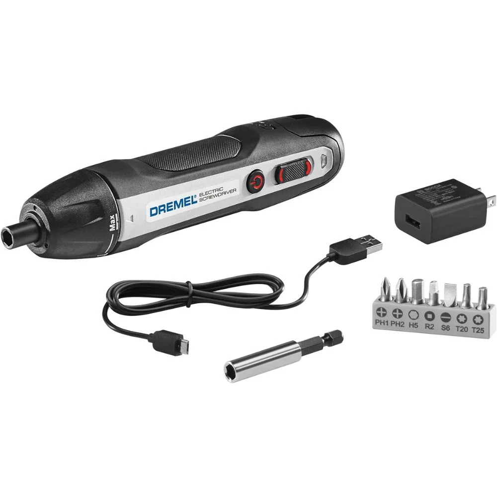 Dremel HSES-01 4.0V Cordless Electric Screwdriver Tool Kit - Moutools