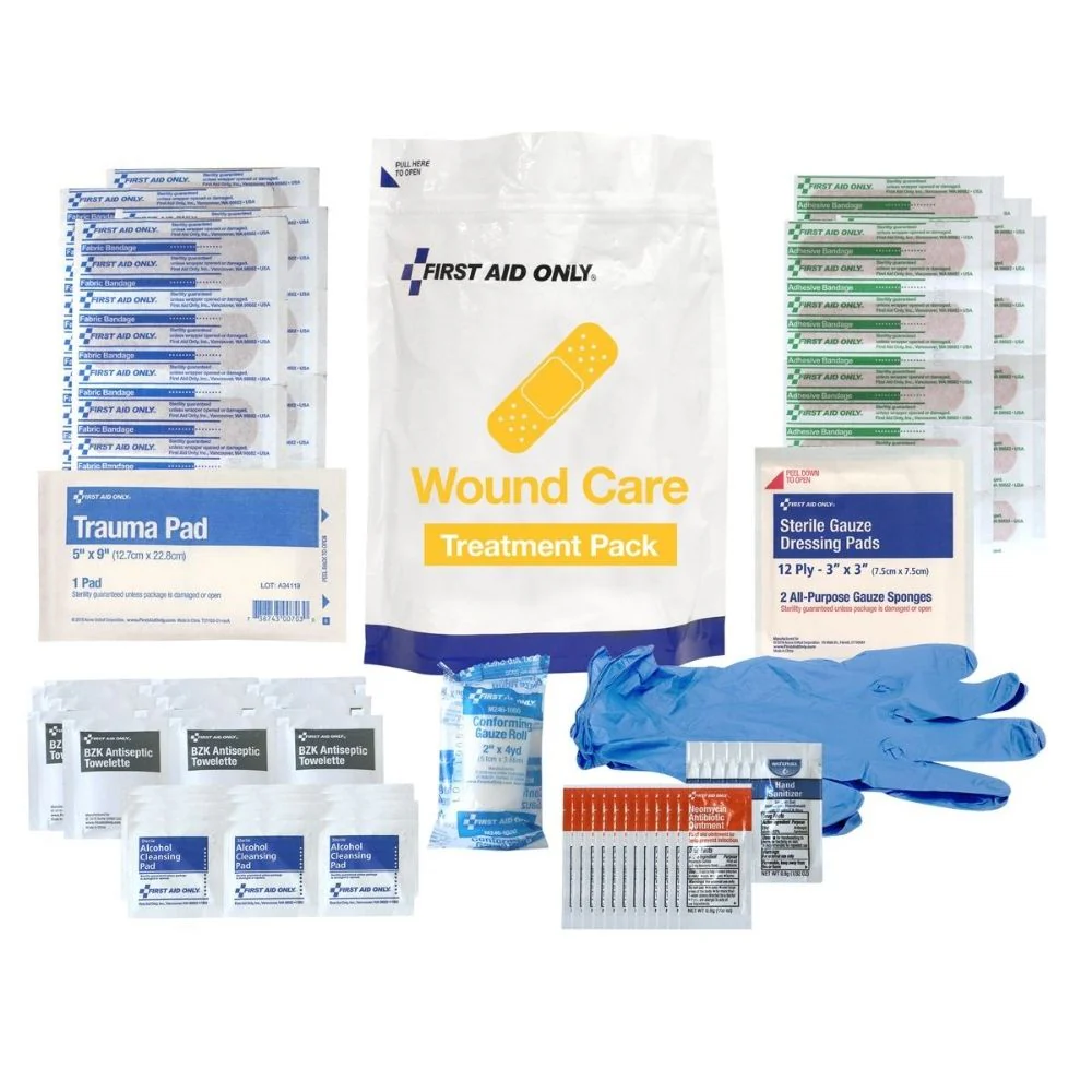 First Aid Only 91164 Wound Care Treatment Pack - Moutools