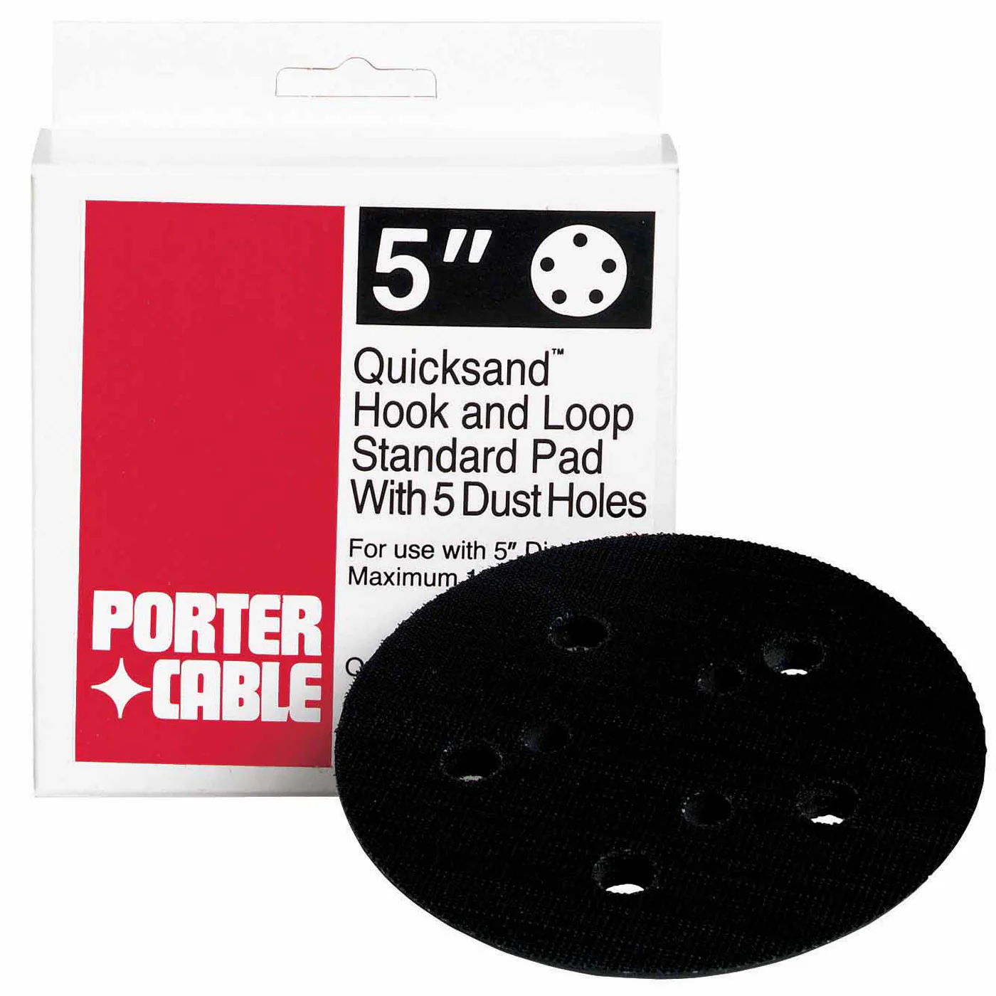 Porter Cable 13904 Standard Hook and Loop Replacement Pad - Moutools