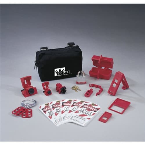 Ideal 44-970 Basic Lockout/Tagout Kit - Moutools
