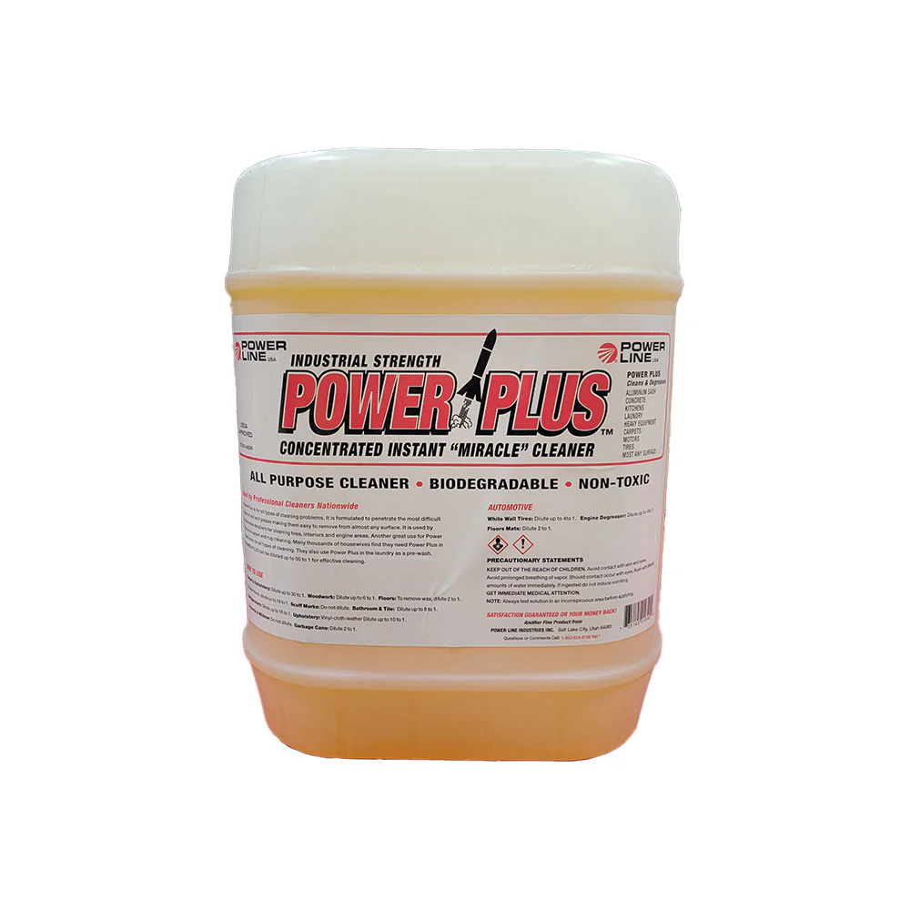 Power Line Chemical ASW5 5 Gallon Power Plus Cleaner - Moutools