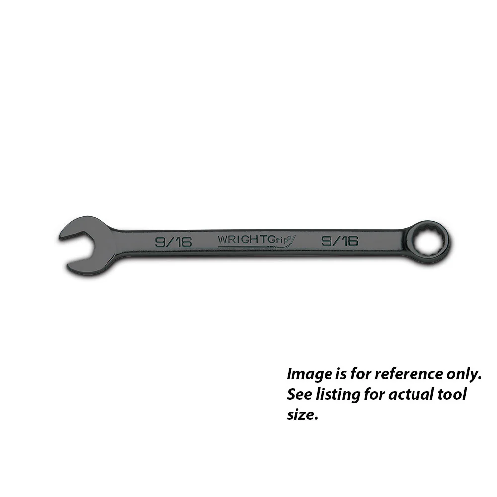 Wright Tool 31112 Combination Wrench 2.0 12 Point Black Industrial - 3/8