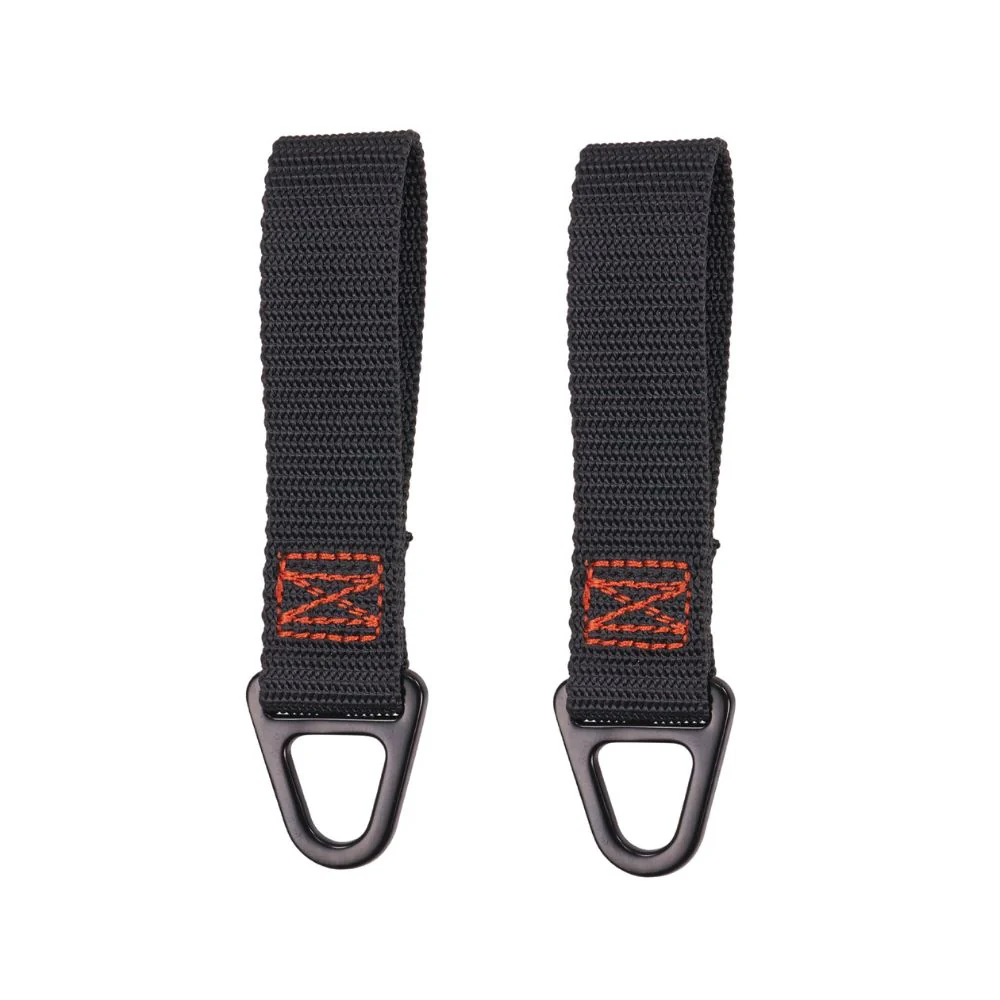 Ergodyne 19171 #3171 2-pack Black Anchor Strap Belt Loop Attachment - 5lbs / 2.3kg - Moutools