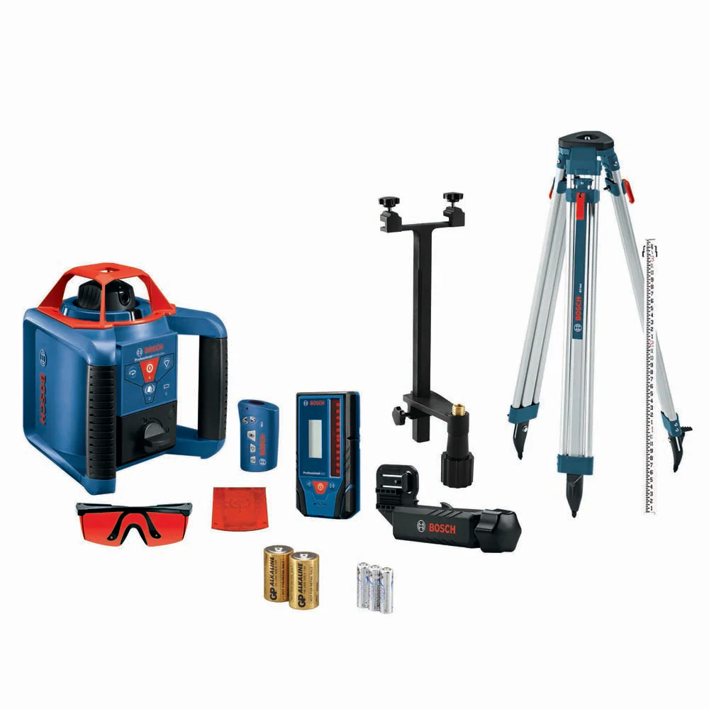 Bosch GRL900-20HVK Self-Leveling Rotary Laser Kit - Moutools