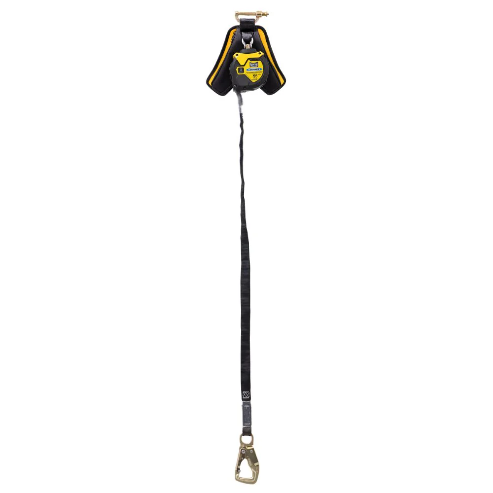 Werner R430006LE-TB 9' Bantam Tie-Back Web Self-Retracting Lifeline - Moutools