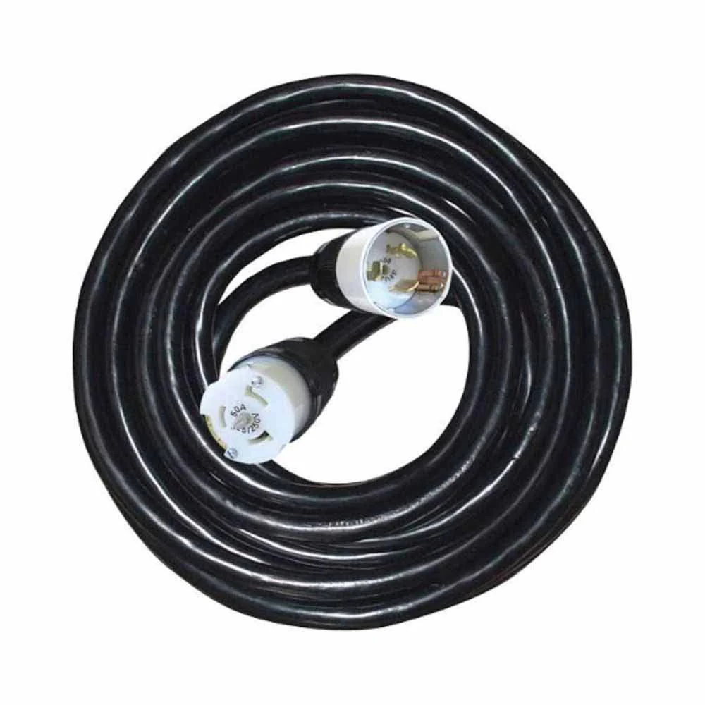 Voltec 09-00214 50' 6/3-8/1 STOW 50 Amp Temporary Power Cord - Moutools