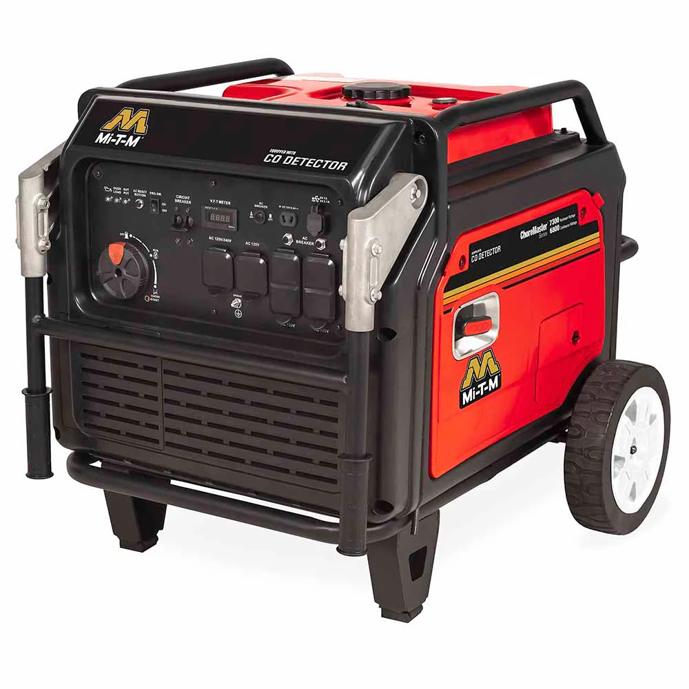 Mi-T-M GEN-8000-IMM1E 8000-Watt Gasoline Inverter Generator - Moutools