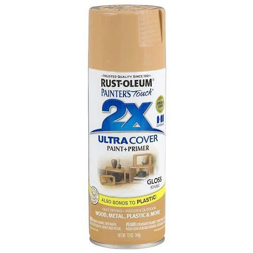 Rust-Oleum 249103 Painter's Touch 12 Oz 2X Ultra Cover Gloss Spray Paint - Moutools