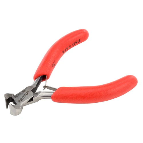 Proto J2836SCMP 4 Semi-Flush End Cutter Miniature Pliers - Moutools
