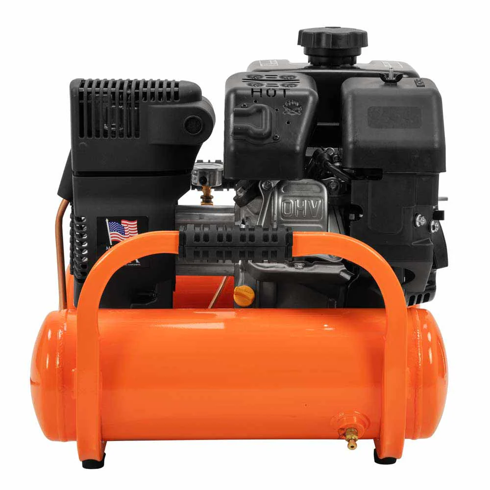 Industrial Air CTA6590412 4 Gal. 155 PSI Kohler Gas Powered Oil Free Portable Air Compressor - Moutools