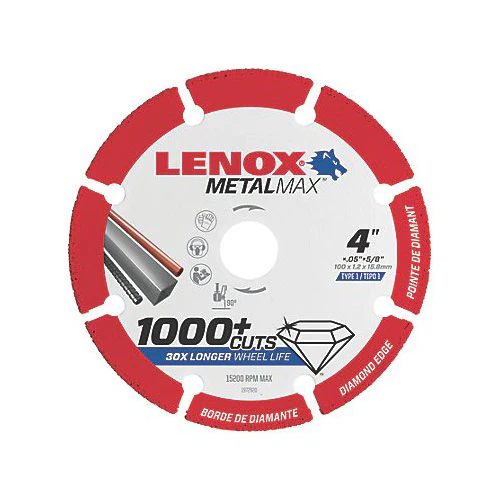 Lenox 1972920 MetalMax Diamond Cutoff Wheel 4