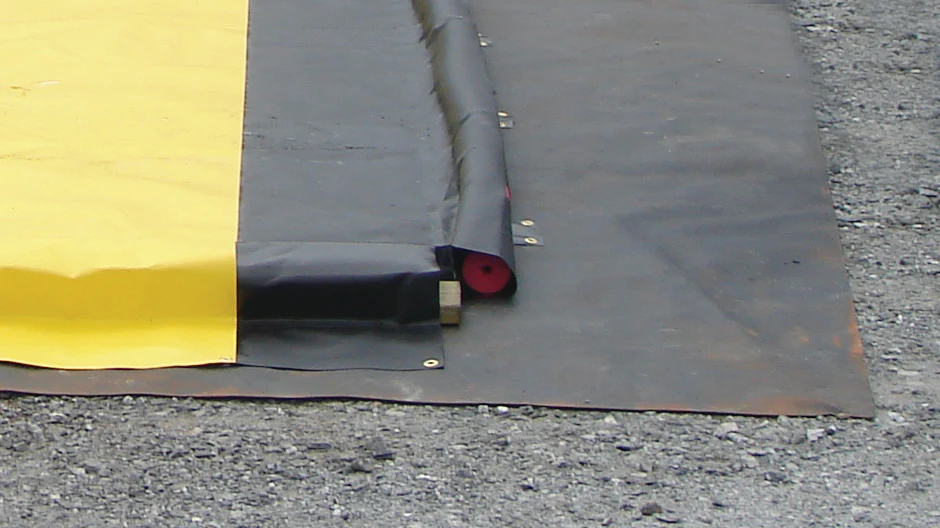 Justrite 28338 Ground Mat, 6'x6' - Moutools