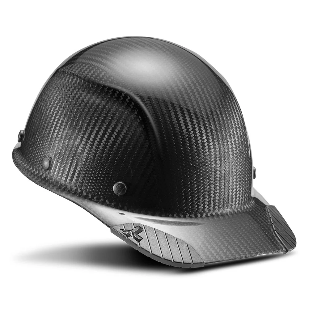 Lift Safety HDCC-17KG DAX Carbon Fiber 6-Point Suspension Cap, Gloss Black - Moutools