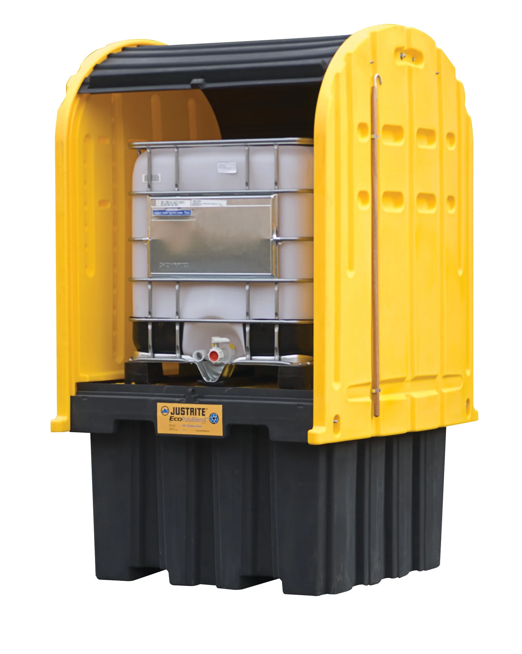 Justrite 28677 IBC Indoor Shed with Pallet - Moutools