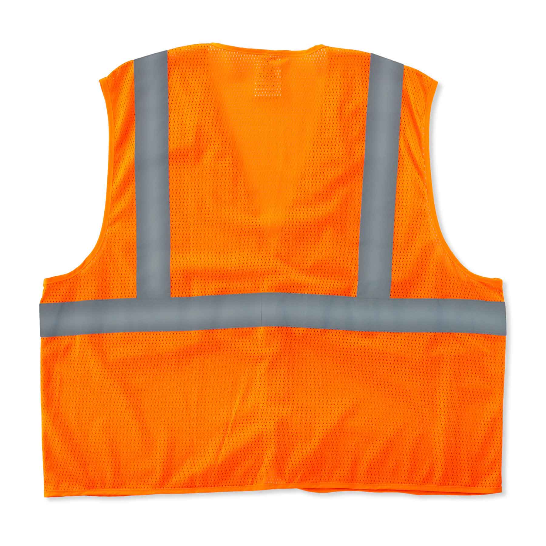 Ergodyne 20967 GloWear 8205HL Type R Class 2 Super Econo Mesh Vest, 2XL/3XL, HV Orange - Moutools
