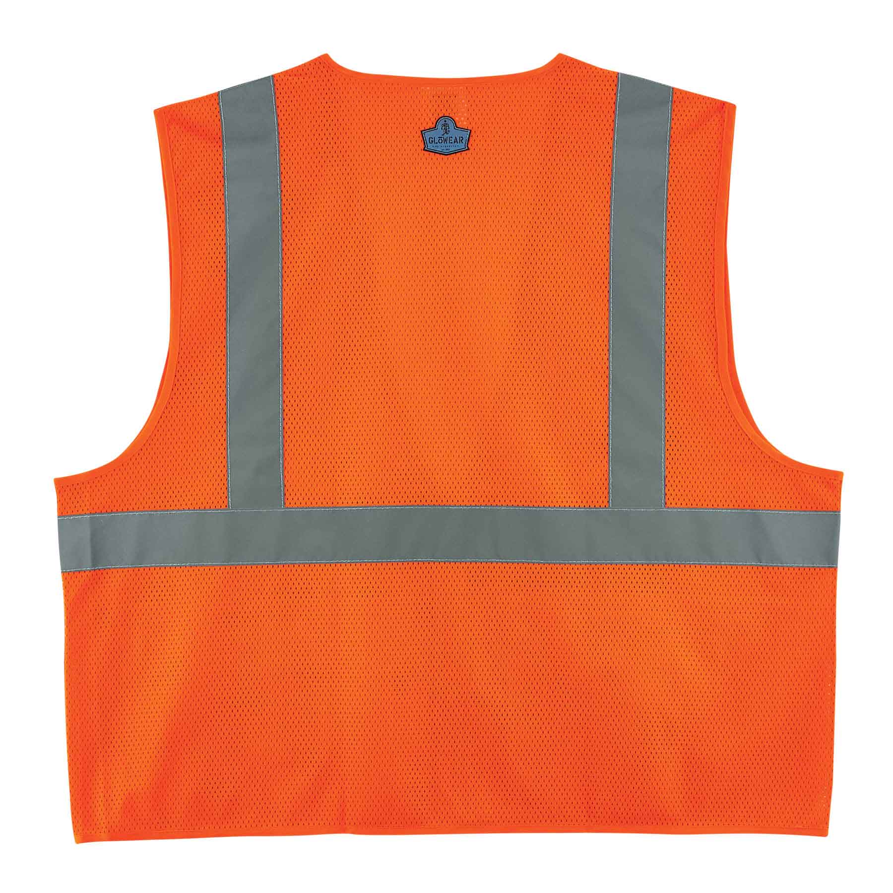 Ergodyne 21113 GloWear 8220Z Type R Class 2 Standard Mesh Vest, Small/Medium, HV Orange - Moutools