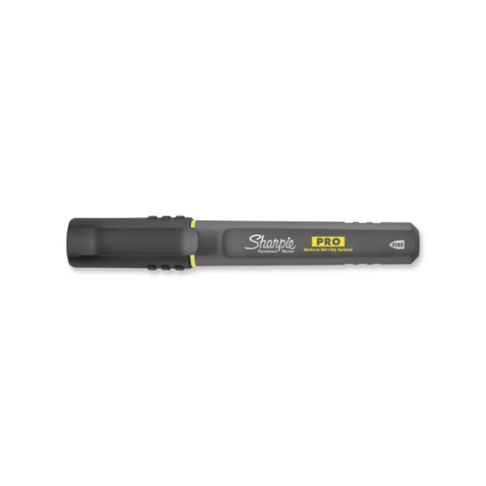 Sharpie 2017818 Sharpie PRO Permanent Marker, Fine-Tip, Black - Moutools
