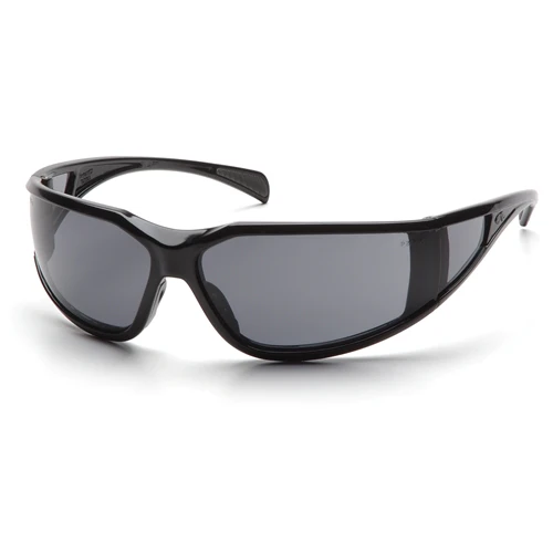 Pyramex SB5120DT Exeter Eyewear Gray Anti-Fog Lens with Black Frame - Moutools