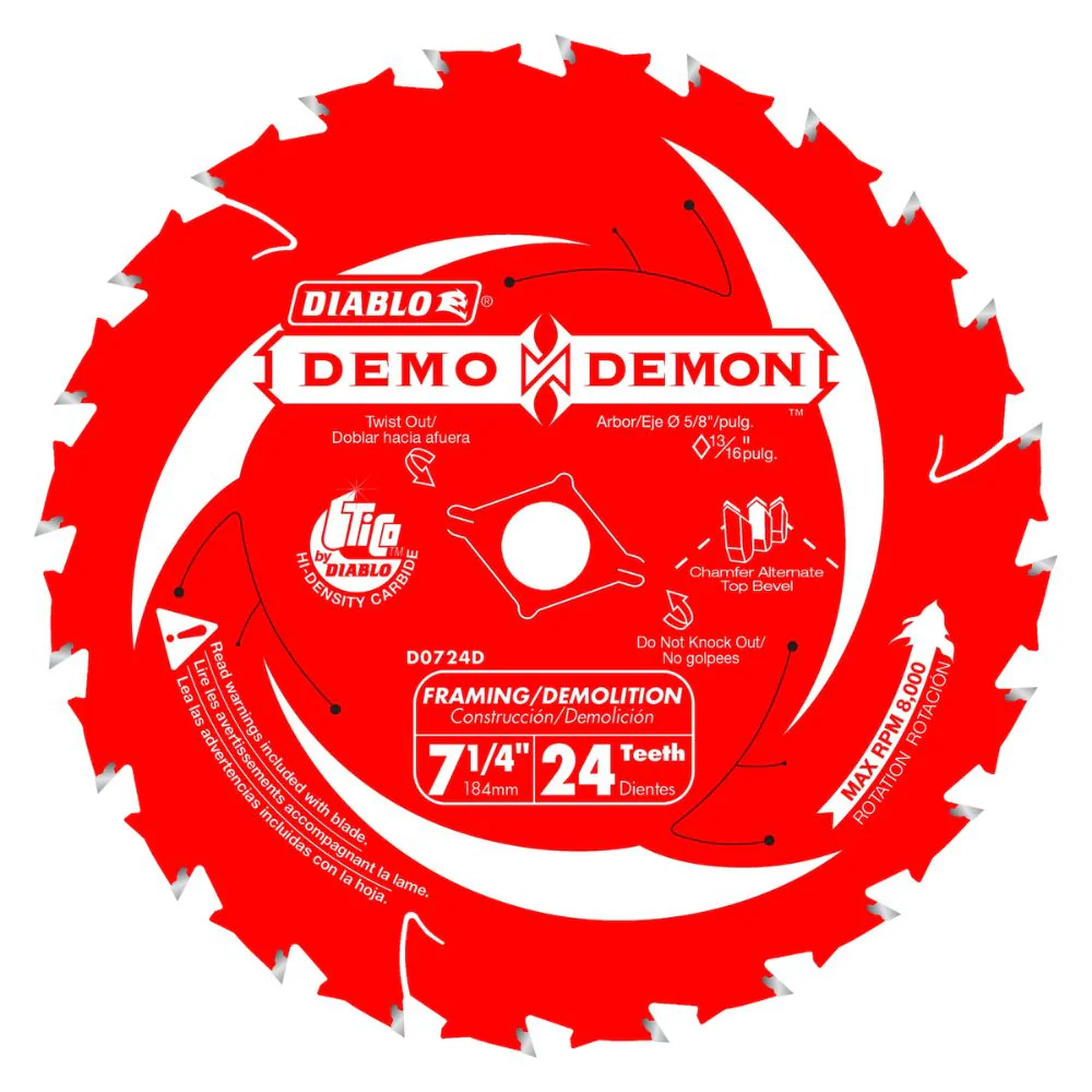 Diablo D0724DA 7-1/4
