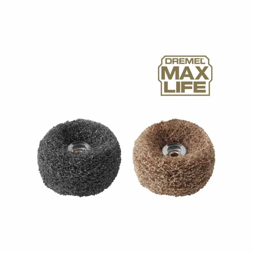 Dremel EZ511HP 180 & 280 Grit Finishing Abrasive Buff - Moutools