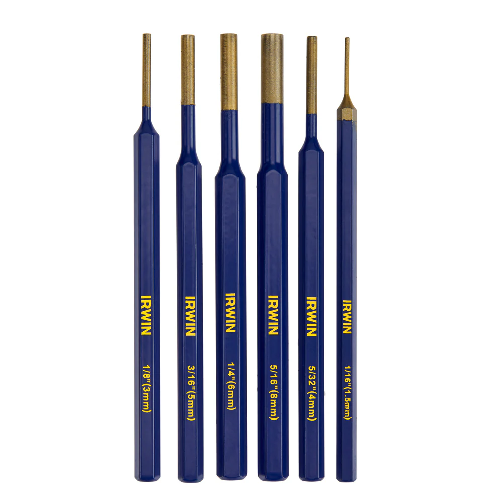Irwin IRHT82531 IRWIN 6-Piece Pin Punch Set - Moutools