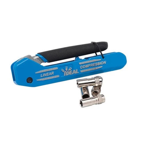 IDEAL 33-632 LinearX 3 F, BNC, RCA Adjustable Compression Tool - Moutools