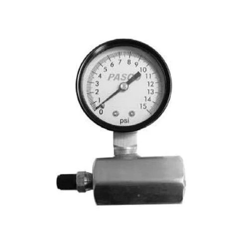 Pasco 1726-10G 0-15 PSI Pressure Gauge - Moutools