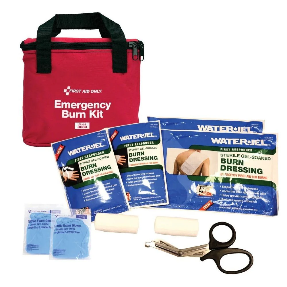 First Aid Only 91264 Expanded Burn Care Kit, Fabric Case - Moutools