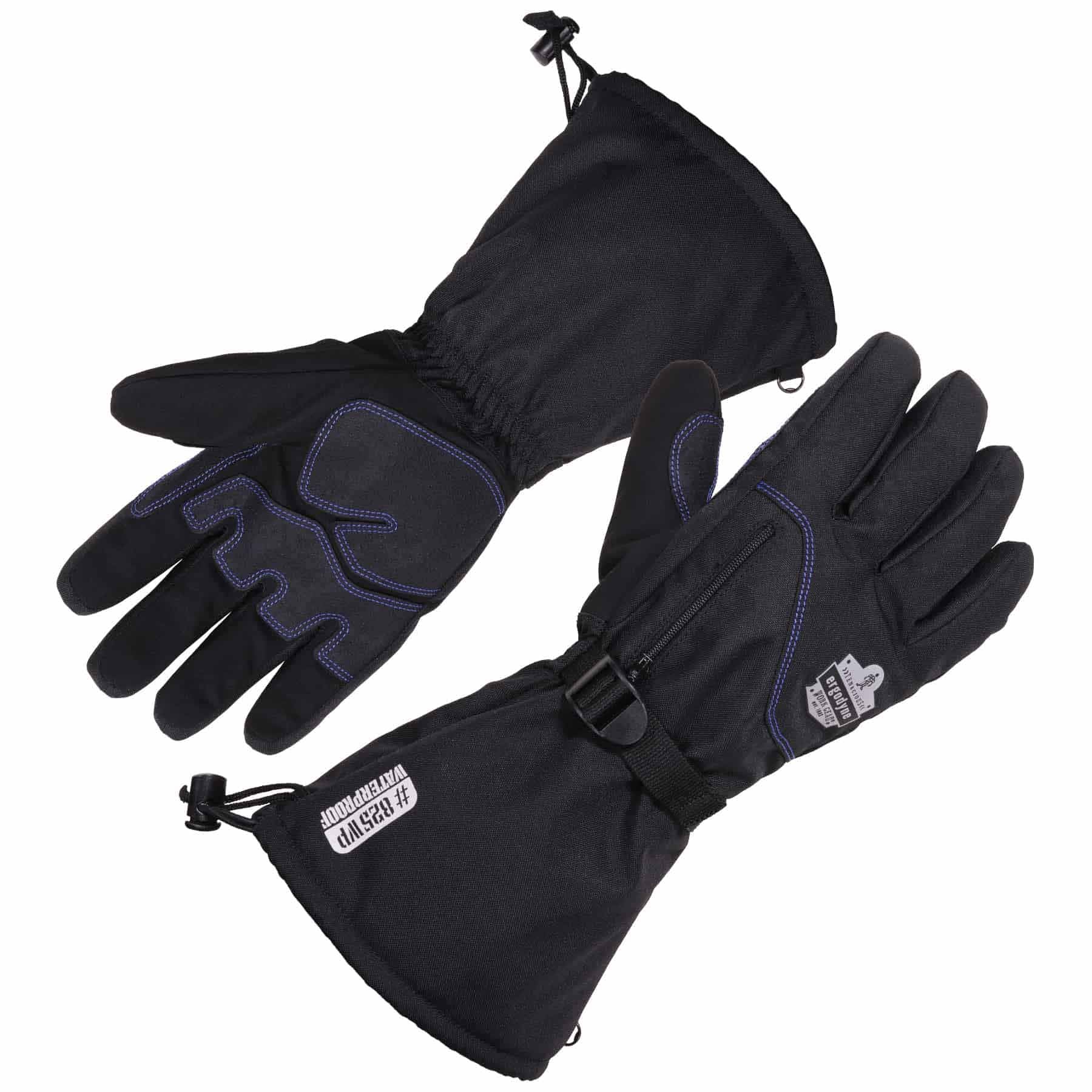 Ergodyne 17606 825WP 2XL Black Thermal WP Gloves - Moutools