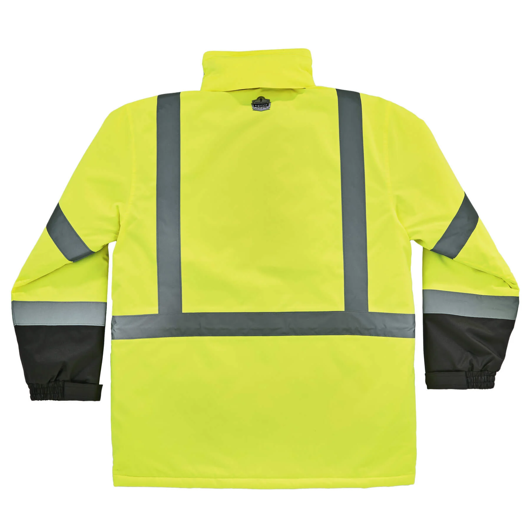Ergodyne 25567 GloWear 8384 Type R Class 3 Thermal Parka, 3XL, HV Lime - Moutools