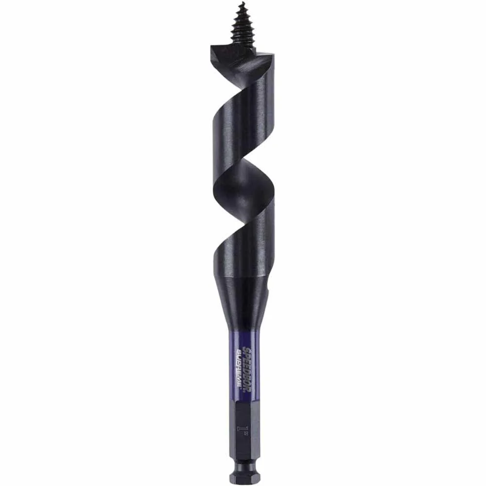 Irwin IWAX3019 1-In X 7-1/2-In Auger Bit - Moutools