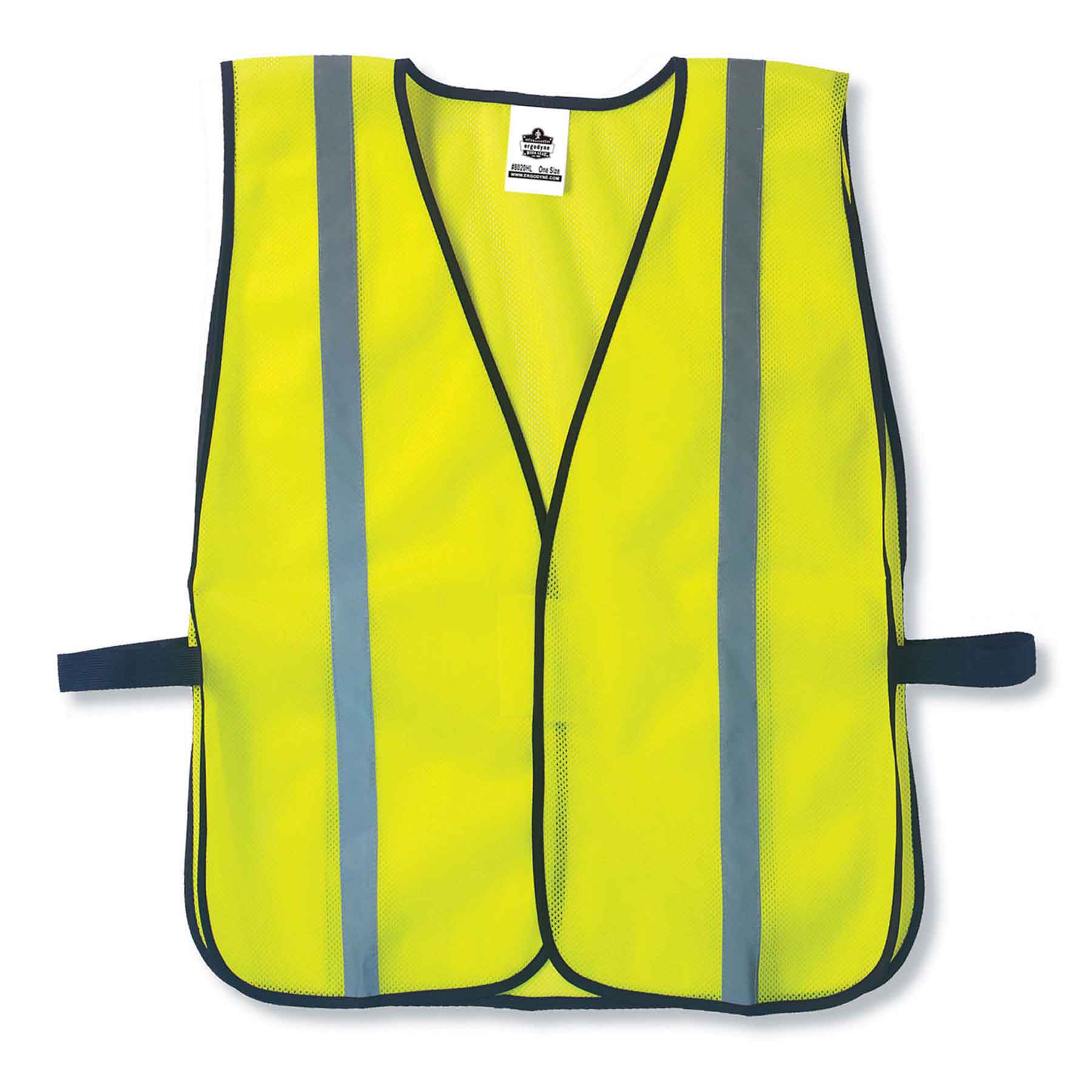 Ergodyne 20040 GloWear 8020HL Non-Certified Standard Vest, HV Lime - Moutools