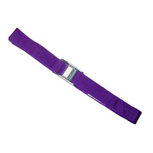 Custom Leather Craft 2WS08 8 foot purple tie-down strap - Moutools