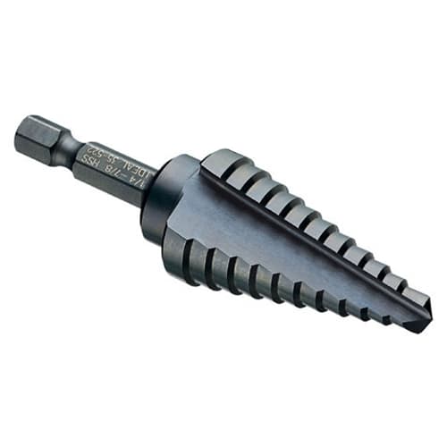 IDEAL 35-522 Quick Change Step Drill Bit, 1/4