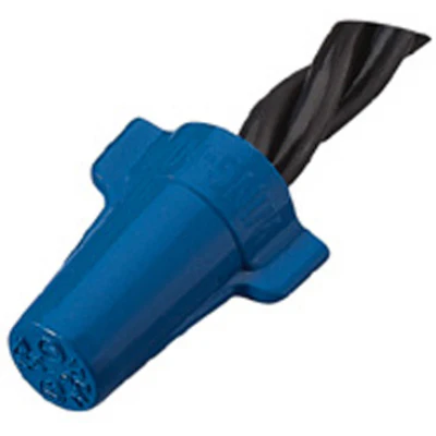 IDEAL 30-654 Wing-Nut 454 Wire Connector, Blue - Moutools