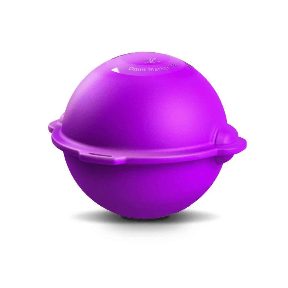 Tempo OM-01 Omni Marker II, Non-Potable Water Marker - Purple - Moutools