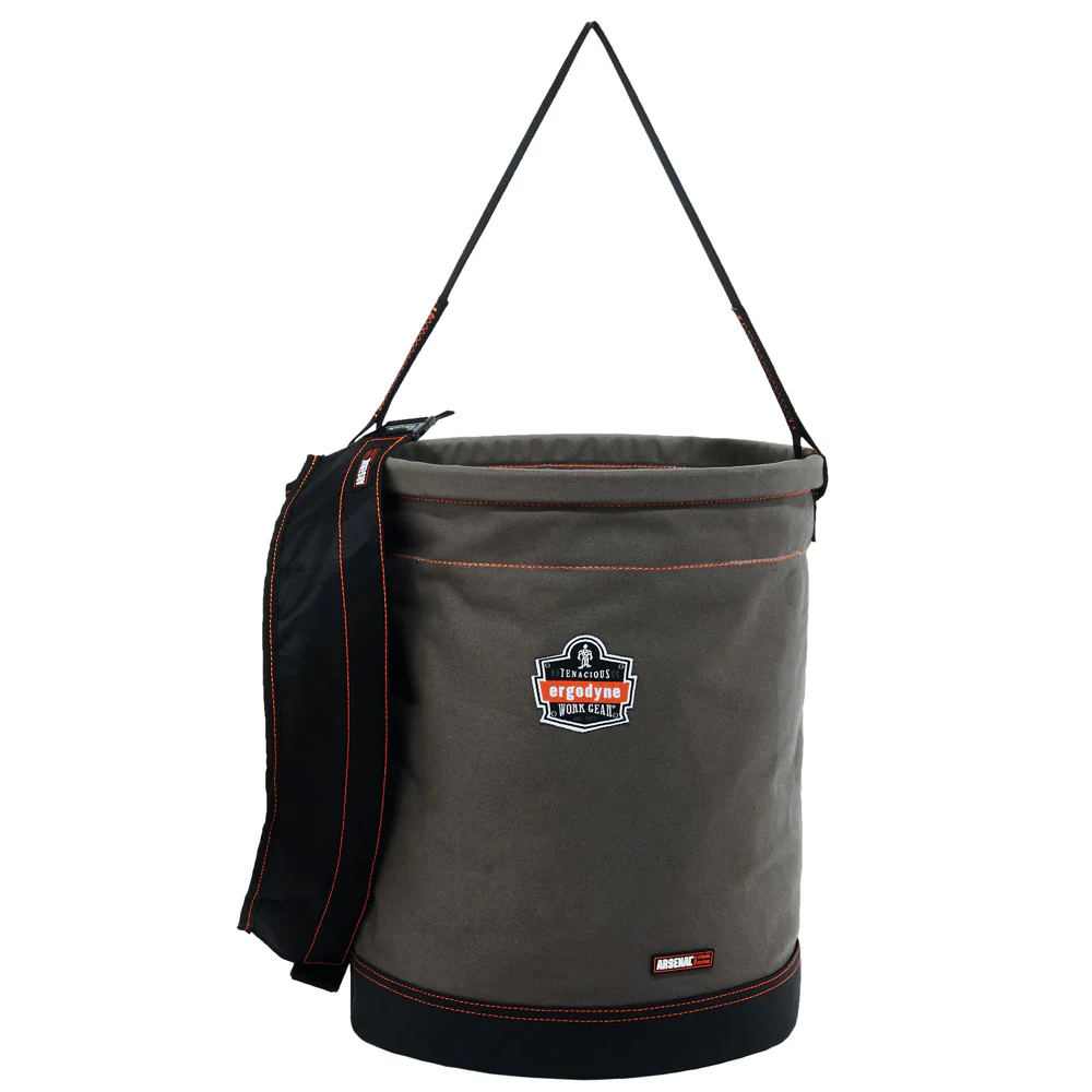 Ergodyne 14835 OAH 5935T XL Web Handle Canvas Hoist Bucket with Top - Moutools