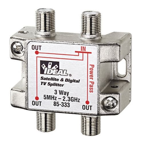 IDEAL 85-333 2 GHz Splitter, 3-way - Moutools