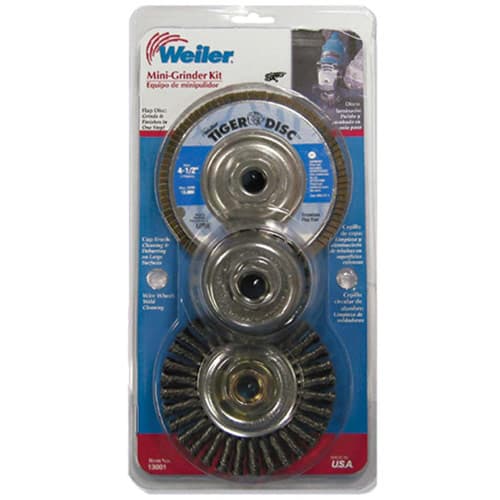 Weiler 13001 Mini-Grinder Accessory Kit - Moutools
