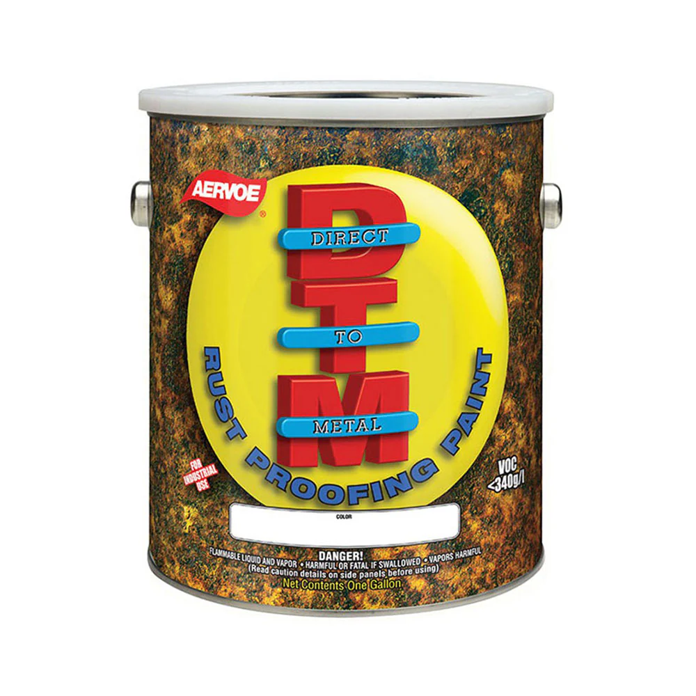 Aervoe 301G Safety Red Direct To Metal Rust Proof Solvent-Based Paint - Moutools