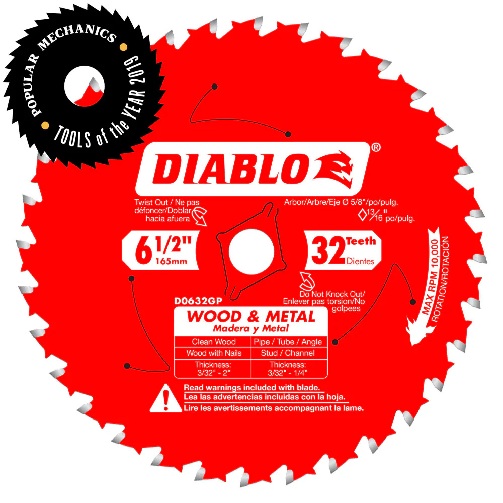 Diablo D0632GPA 6-1/2