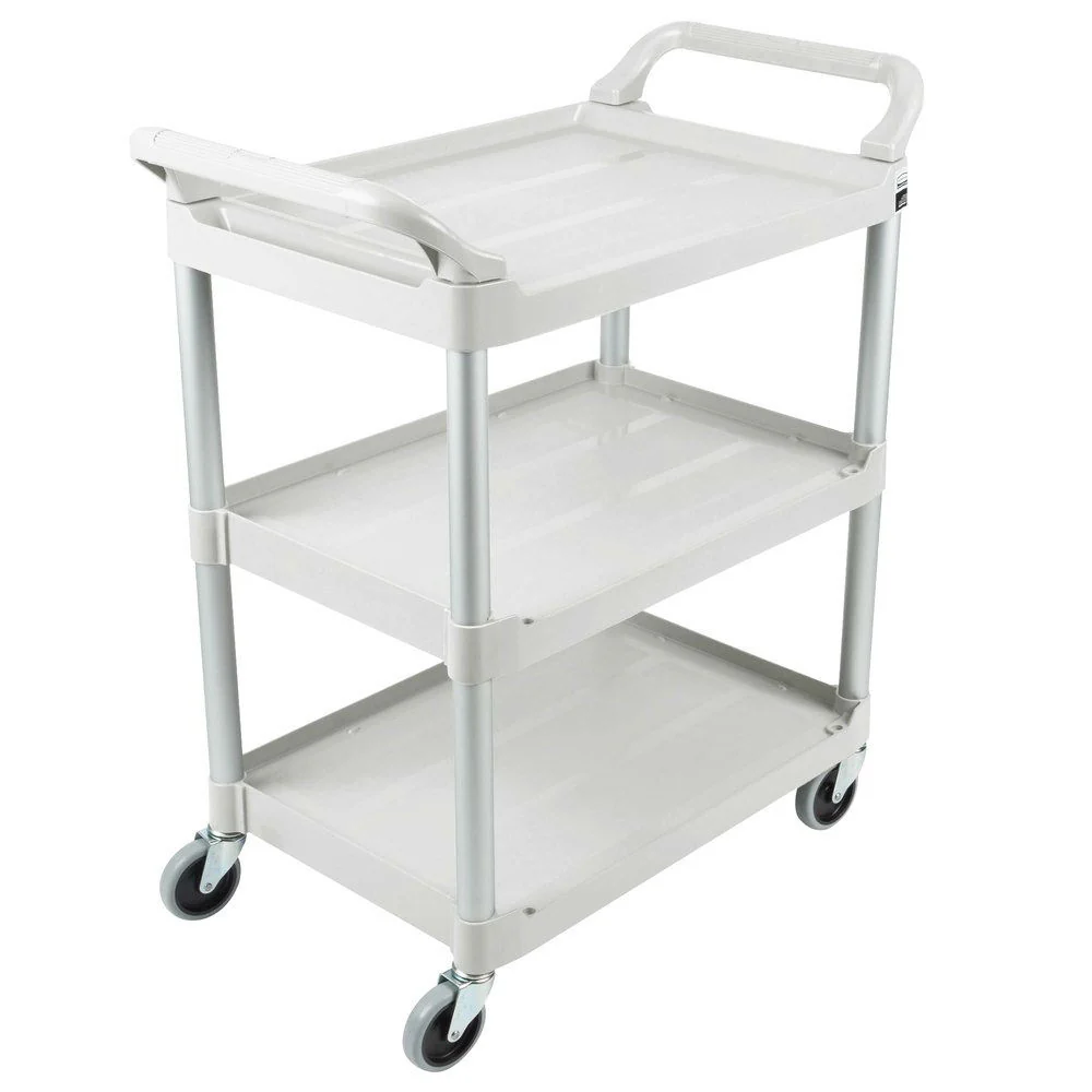 Rubbermaid FG342488OWHT Utility Cart with 4