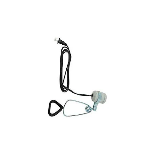 Woods 328 150-Watt Brooder Clamp Lamp With Porcelain Socket (6-Foot, 18/2 Gauge) - Moutools