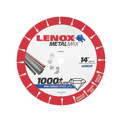Lenox 1972929 MetalMax Diamond Cutoff Wheel 14