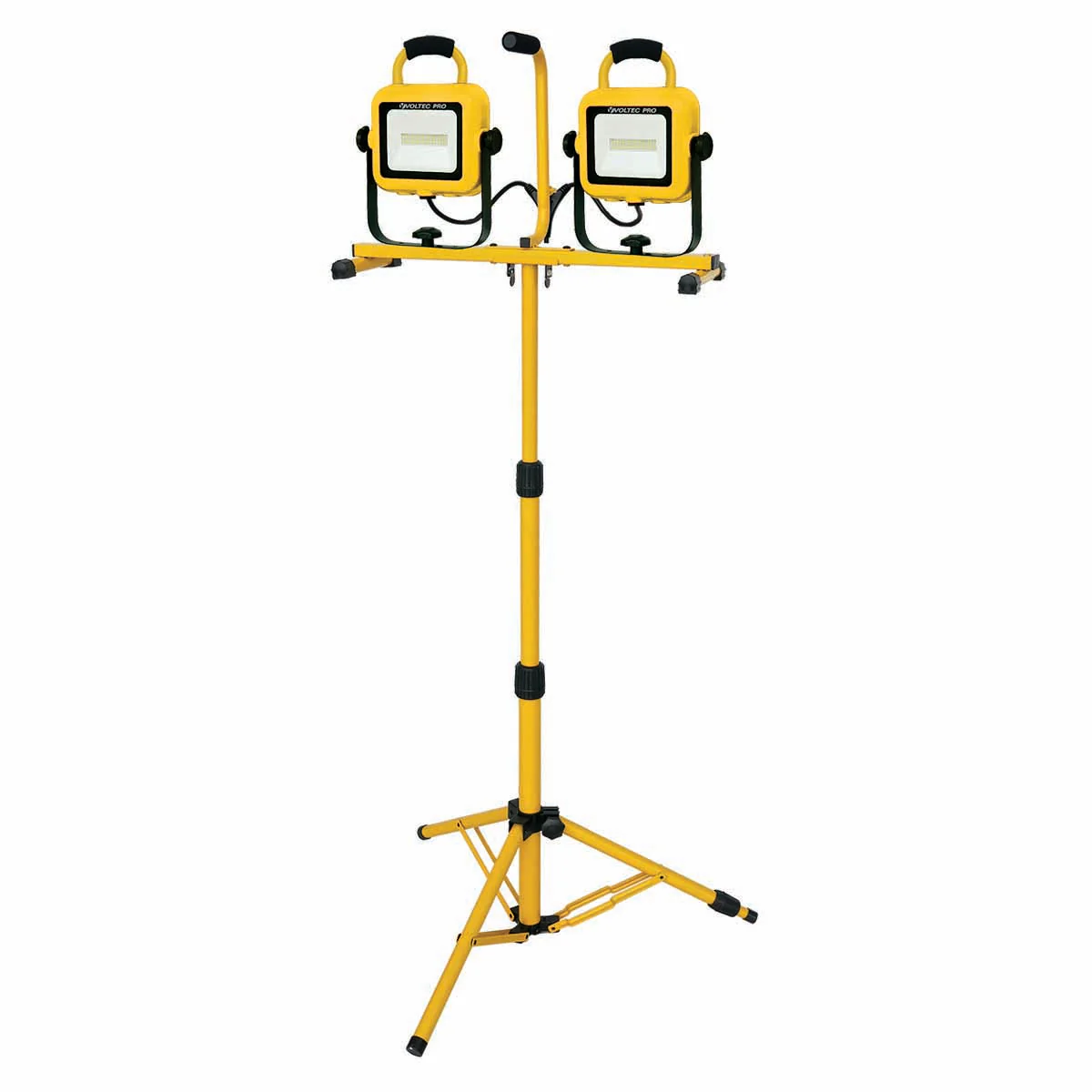 Voltec 08-00734 Dual 88W DOB LED Tripod Work Light with Quick Release Removable Sled Base 8,800 Lumens - Moutools