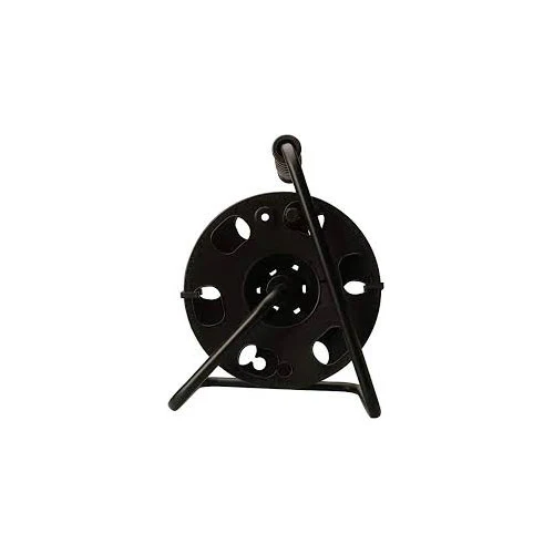 Woods 22849 Metal Extension Cord Reel Stand In Black, Heavy Duty, Quick Snap Together Design, S - Moutools